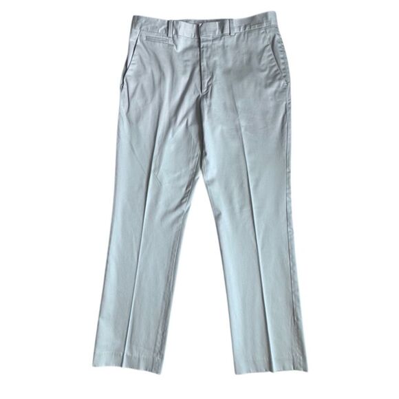 Perry Ellis Premium Tan Tailored Flat Front Dress Pants SZ 32 - Picture 14 of 14